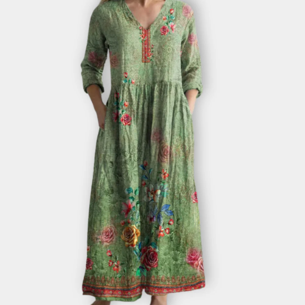 Dorothy - Robe bohème décontractée et audacieuse