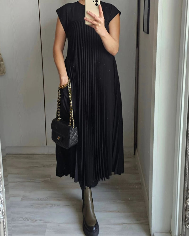 Sorrel - Robe longue plissée élégante
