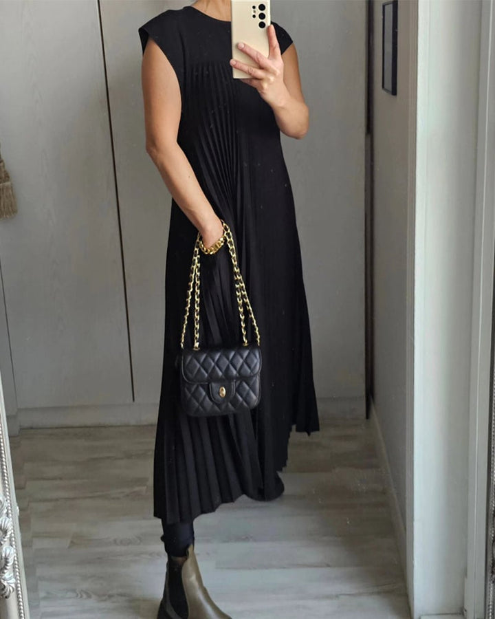Sorrel - Robe longue plissée élégante