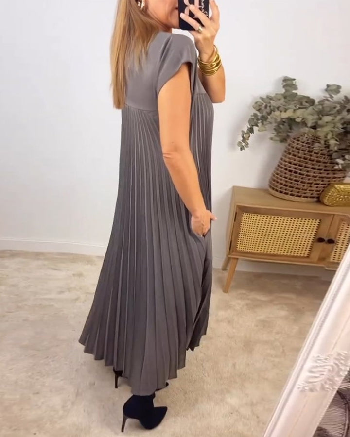 Sorrel - Robe longue plissée élégante