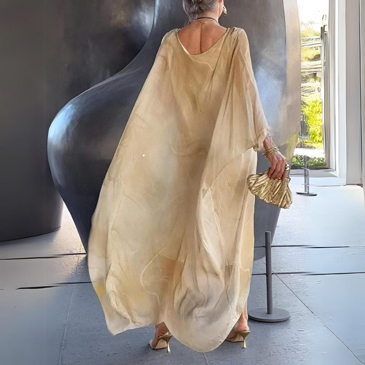 Laura™ - Charmante robe en mousseline de soie