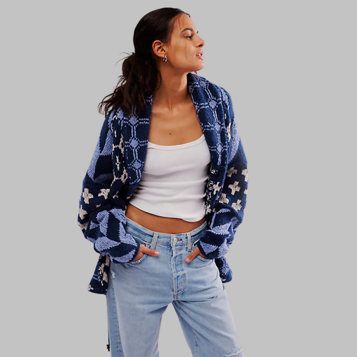 Portia™ | Vintage Oversized Cardigan