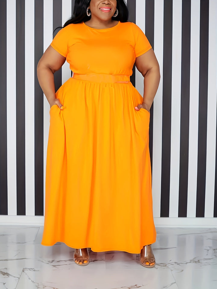 Kristina | Robe basique grande taille