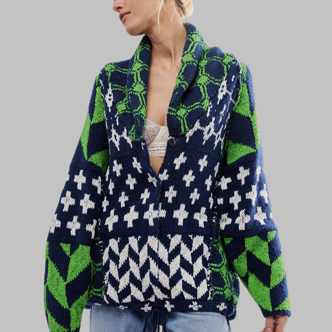 Portia™ | Vintage Oversized Cardigan