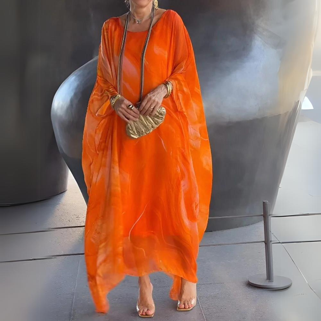 Laura™ - Charmante robe en mousseline de soie