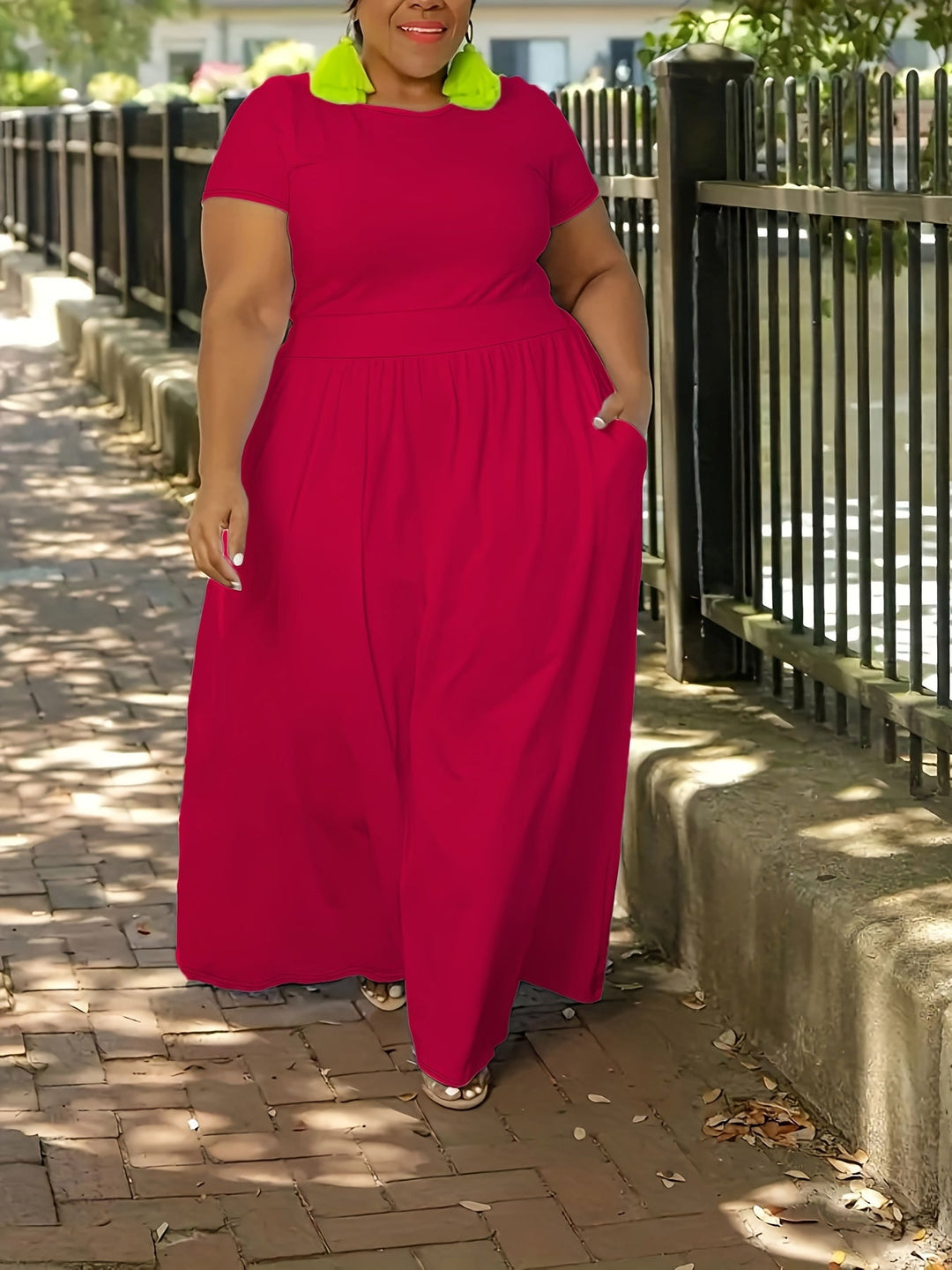 Kristina | Robe basique grande taille