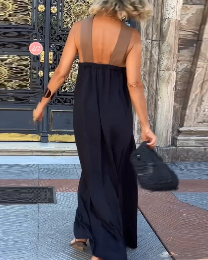 Nicole - Robe élégante à décolleté croisé