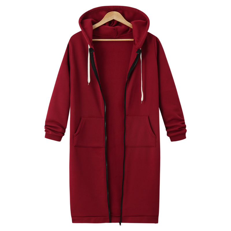 Fravelle™ | Casual Zip-Up Fleece Hoodie for Women