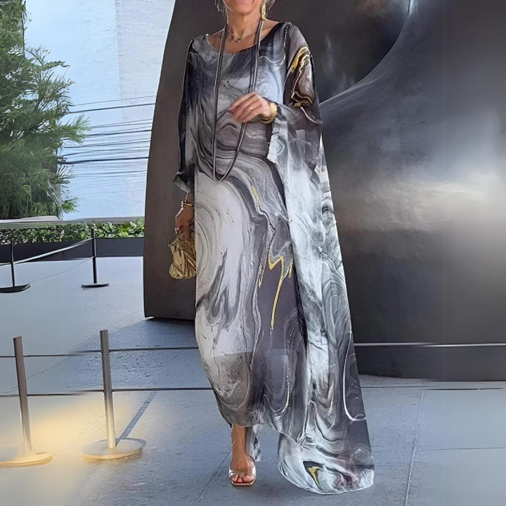 Laura™ - Charmante robe en mousseline de soie