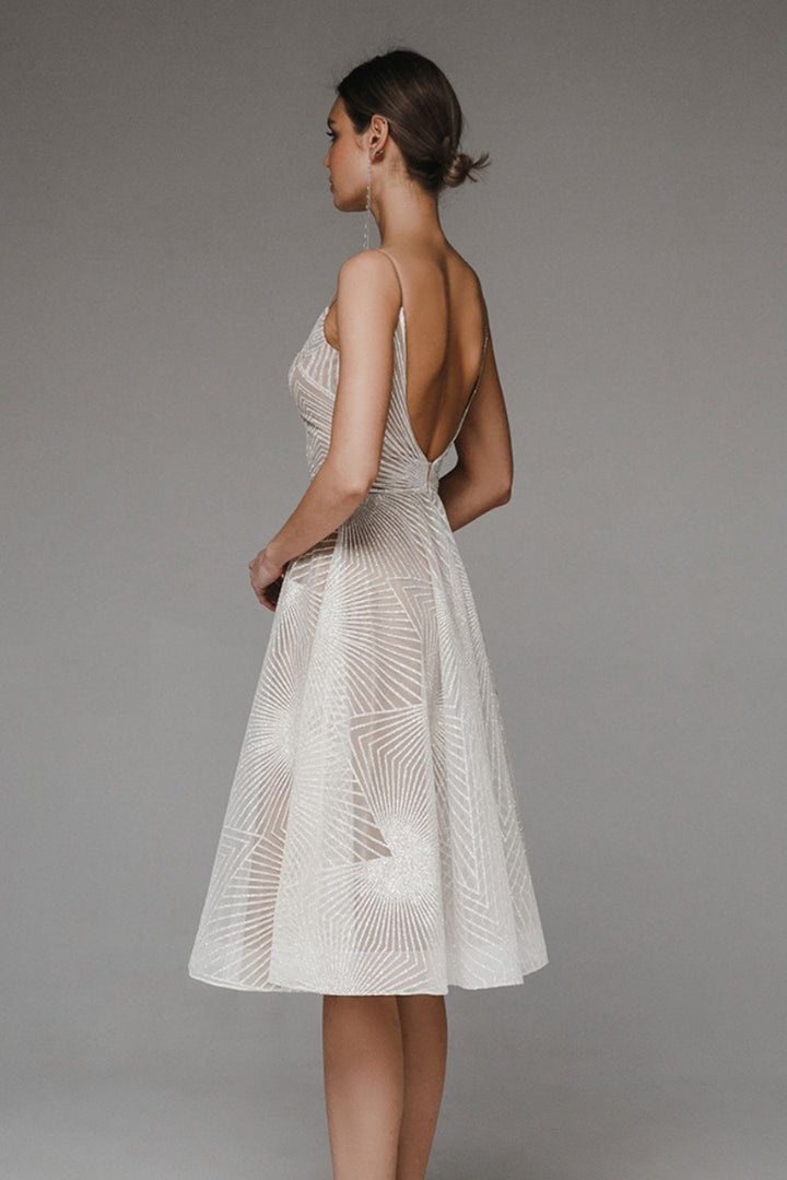 Thalassa - Robe de soirée longue et scintillante 