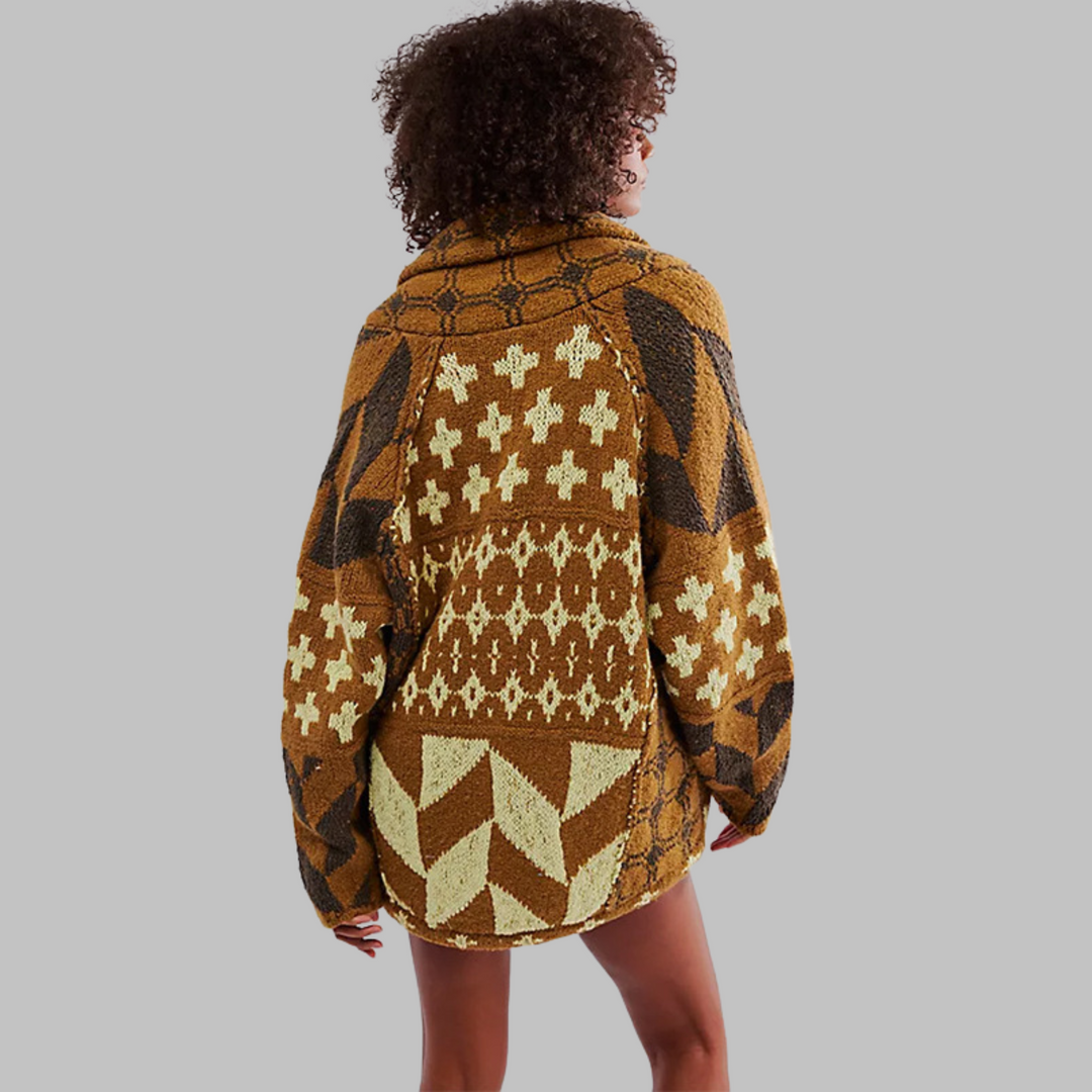 Portia™ | Vintage Oversized Cardigan