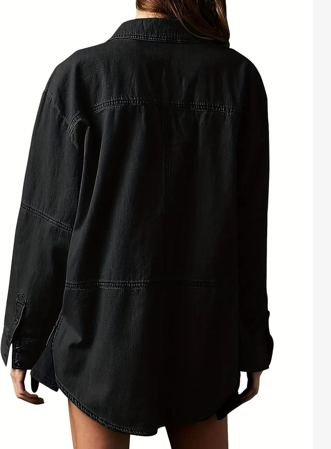 Elviera™ | Casual Denim Pullover Top