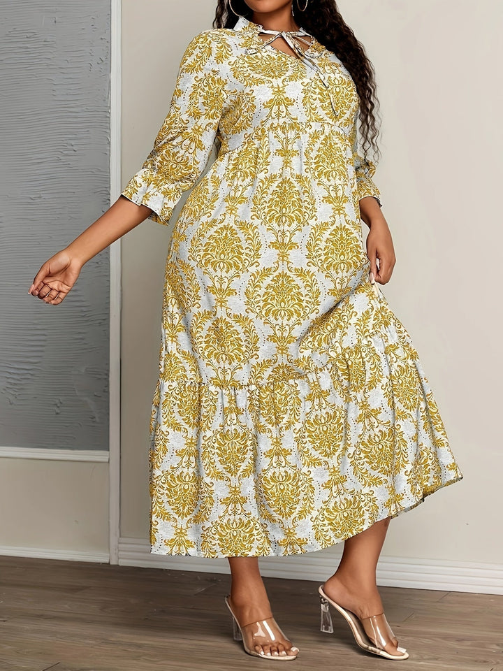 Elora | Robe élégante grande taille