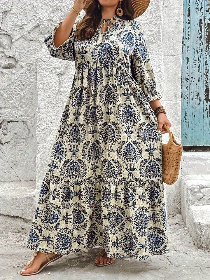 Elora | Robe élégante grande taille