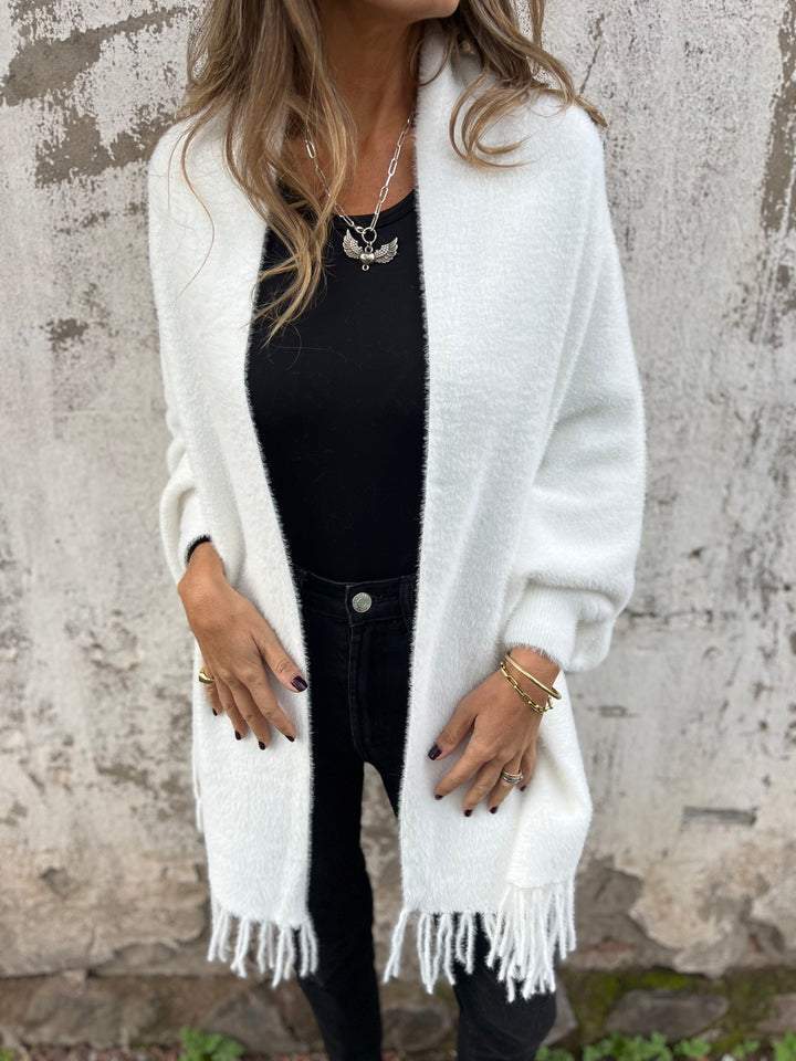 Helene™ | Long-Sleeved Coat with Tassels