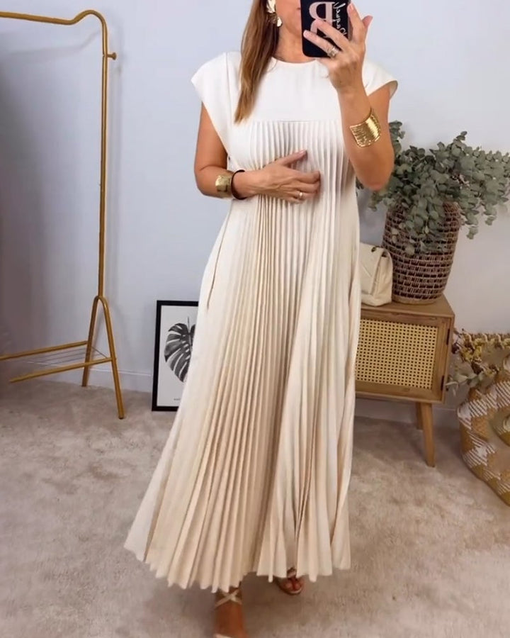 Sorrel - Robe longue plissée élégante