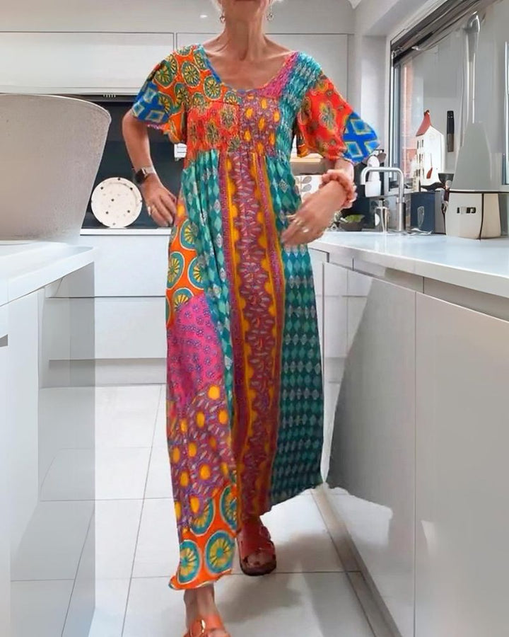 ELVIA™ | Dreamy Boho Color Dress