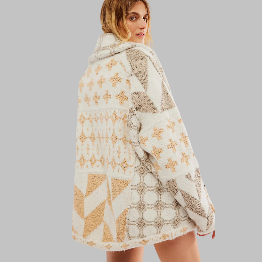 Portia™ | Vintage Oversized Cardigan