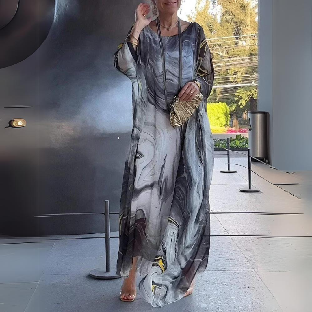 Laura™ - Charmante robe en mousseline de soie