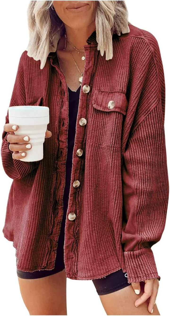 Veyra™ | Veste décontractée surdimensionnée pour femme