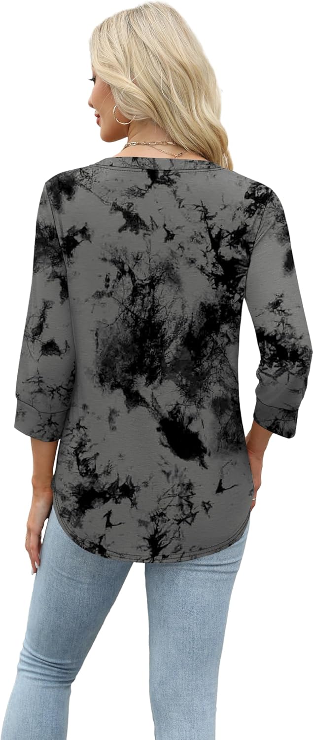 Selvaya™ | Summer 3/4 Sleeve Blouse