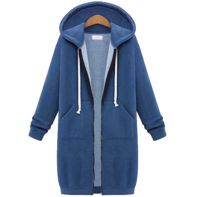 Fravelle™ | Casual Zip-Up Fleece Hoodie for Women