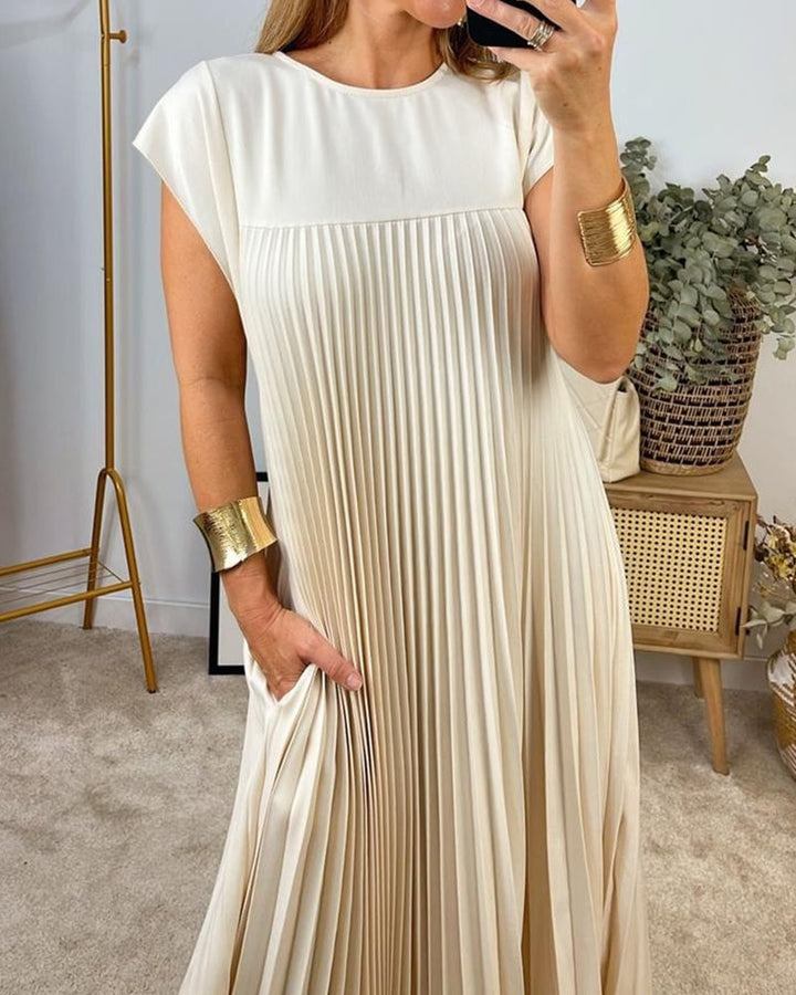 Sorrel - Robe longue plissée élégante