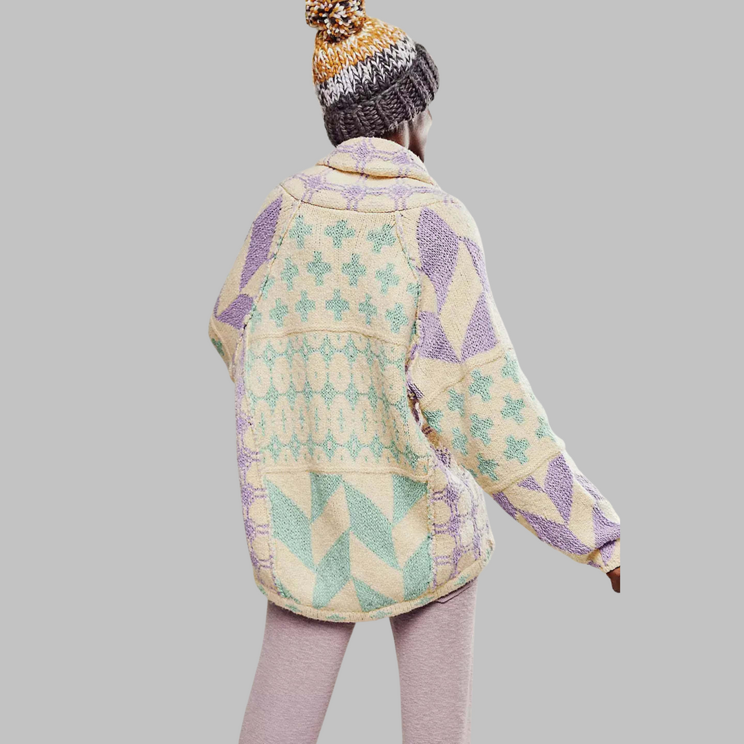 Portia™ | Vintage Oversized Cardigan