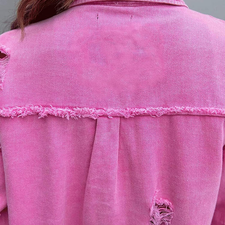 Vyrex™ | Oversized Ripped Jacket