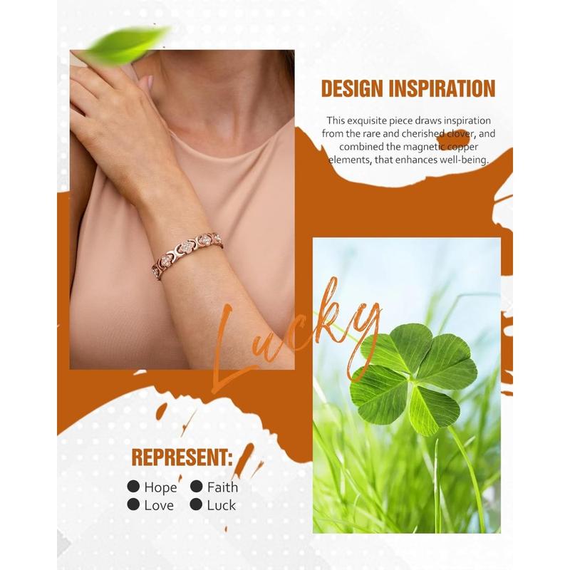 Novelle™ | Elegant Magnetic Copper Bangle