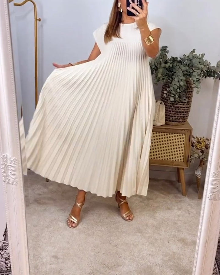 Sorrel - Robe longue plissée élégante
