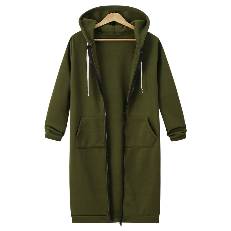 Fravelle™ | Casual Zip-Up Fleece Hoodie for Women