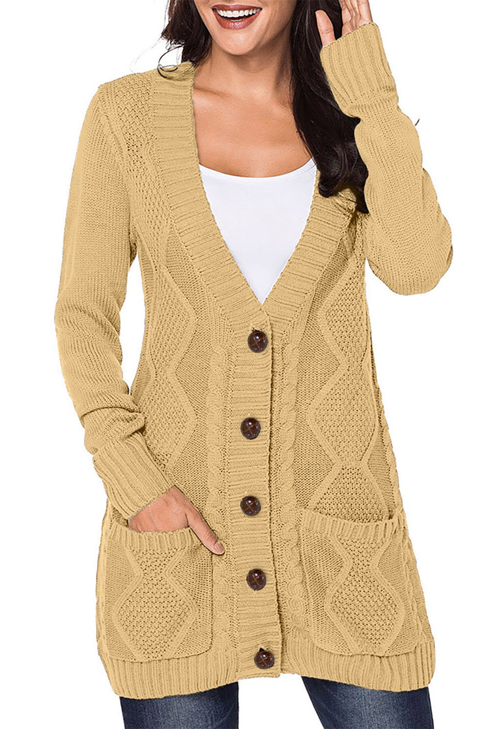 Amara™ | Cardigan en tricot classique pour femme