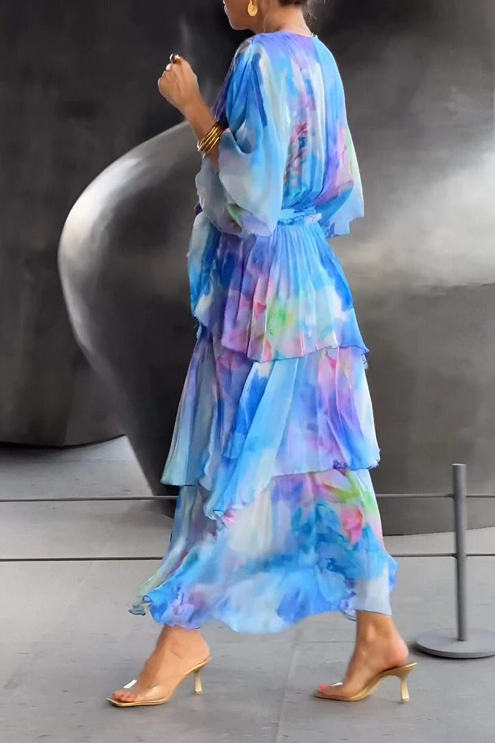 Karen - Robe en mousseline chic