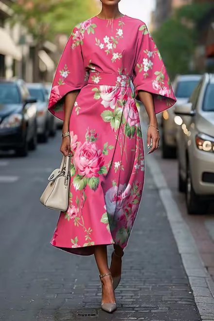 Merelis™ | Elegant Floral Dress