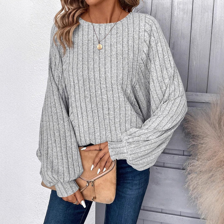 Tiraya™ | Casual Loose Fit Long Sleeve Blouse