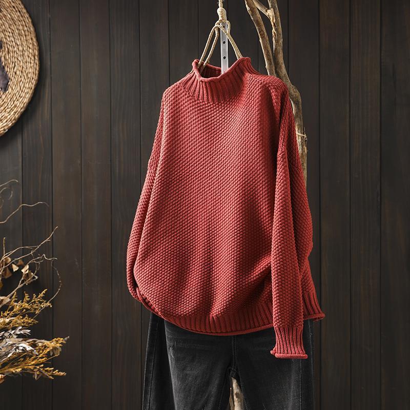 Kim™ - Pull en tricot gaufré