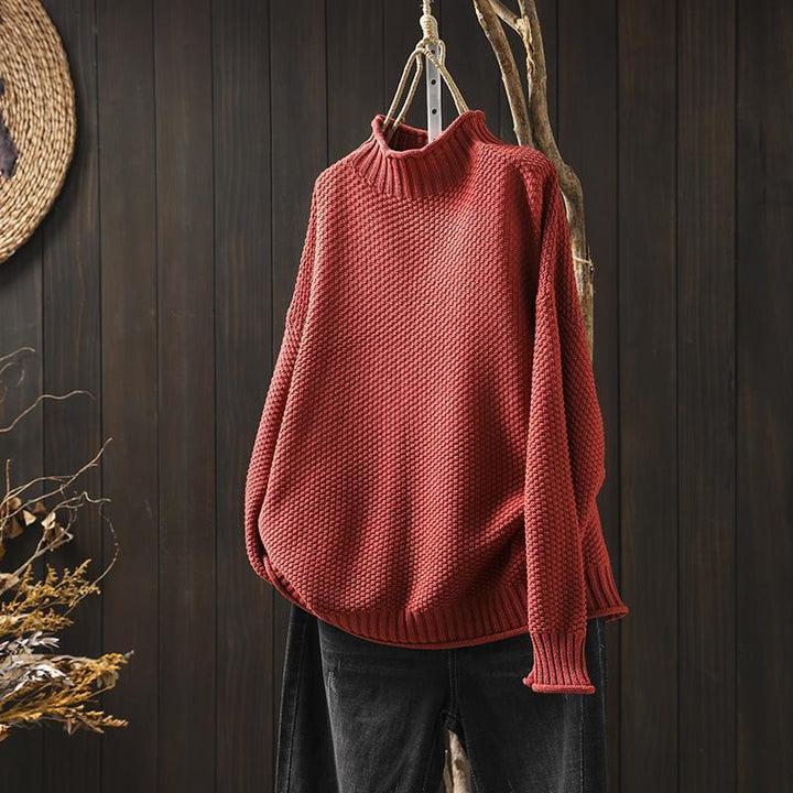Kim™ - Pull en tricot gaufré