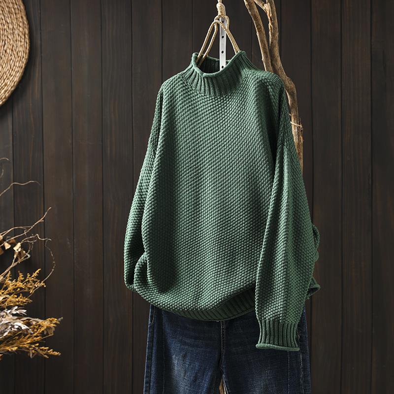 Kim™ - Pull en tricot gaufré