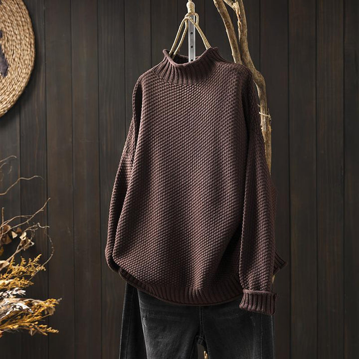 Kim™ - Pull en tricot gaufré