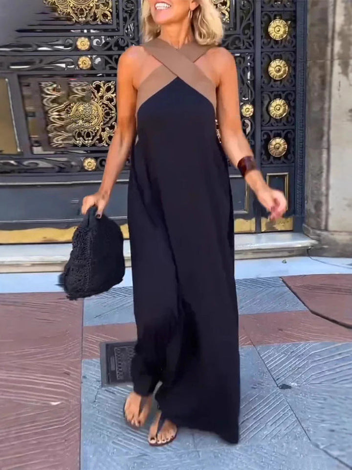 Nicole - Robe élégante à décolleté croisé