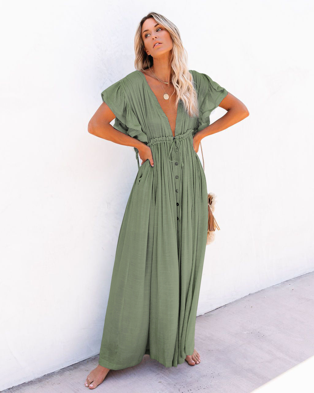 Coleen™ - Robe longue aérée
