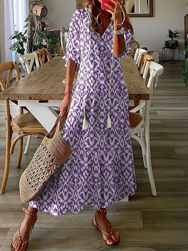 Florince™ - Robe longue style bohème 