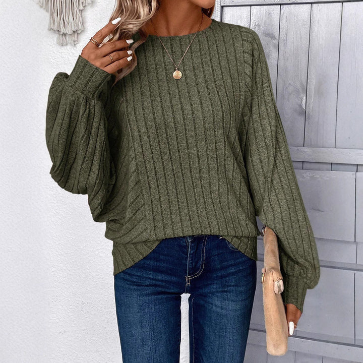 Tiraya™ | Casual Loose Fit Long Sleeve Blouse