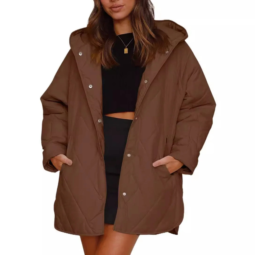 Corvaya™ | Oversized Hooded Winter Coat