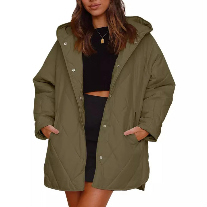 Corvaya™ | Oversized Hooded Winter Coat