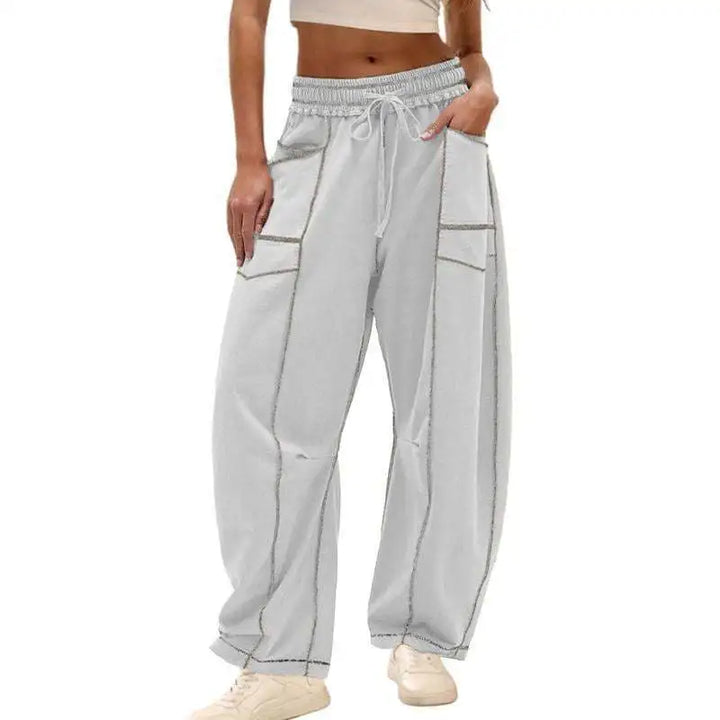 Orlaina™ | Pantalon large coupe décontractée