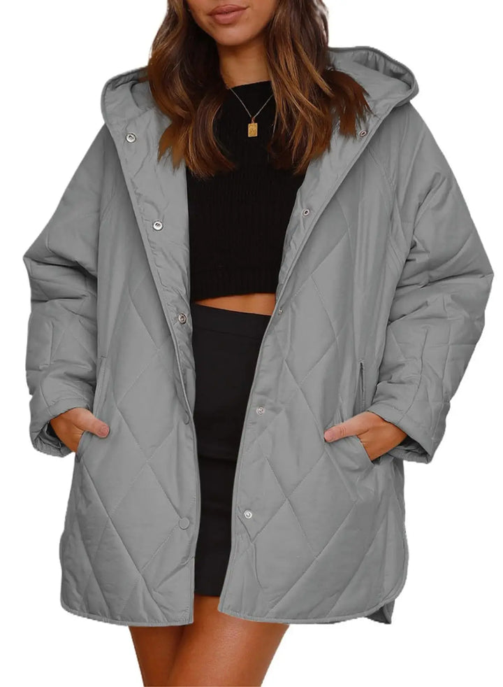 Corvaya™ | Oversized Hooded Winter Coat