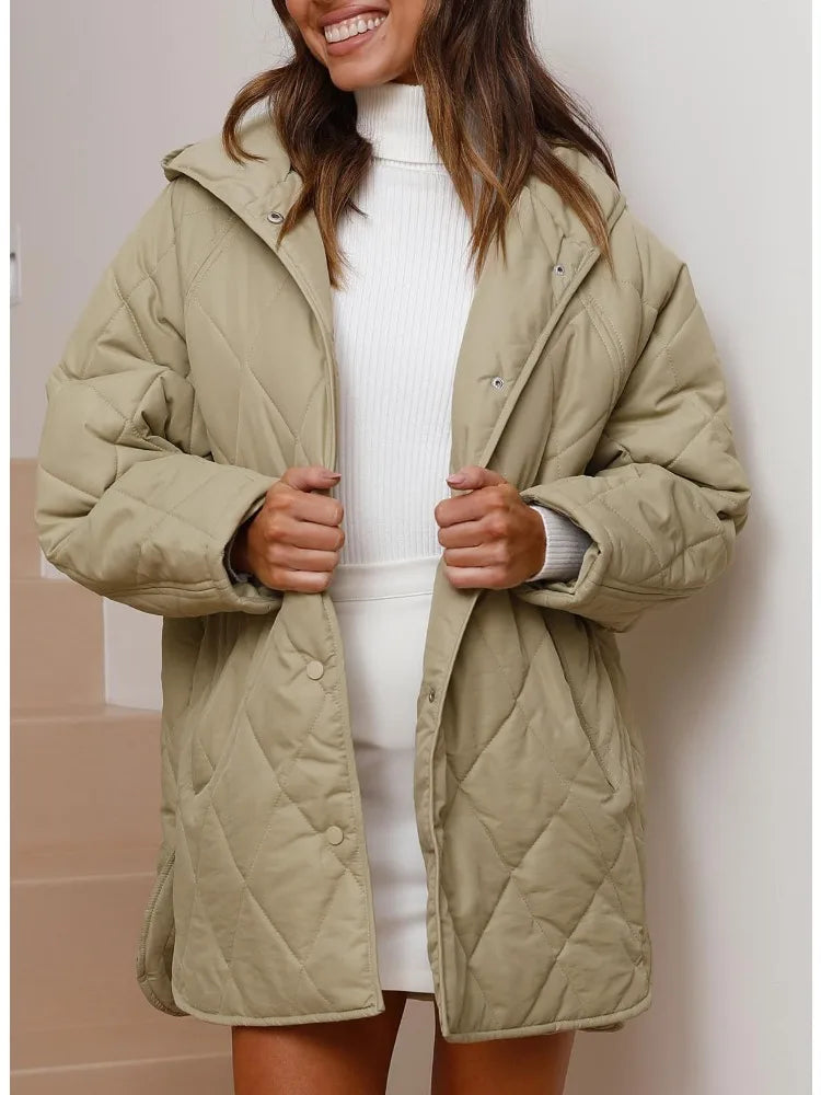 Corvaya™ | Oversized Hooded Winter Coat