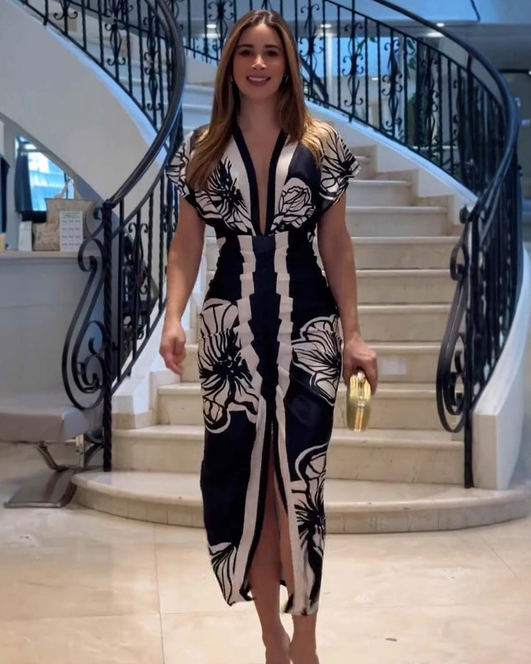 Hodiah™ | Robe plissée chic